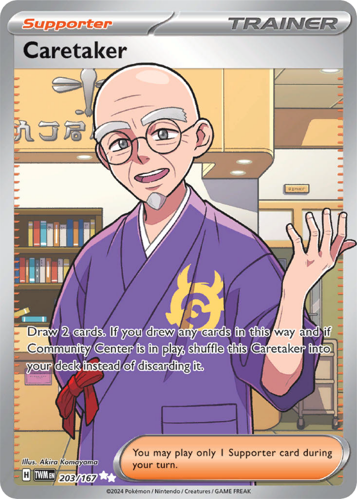 Caretaker (203/167) - Twilight Masquerade - Pokemon Card Singles - High Value Hobby
