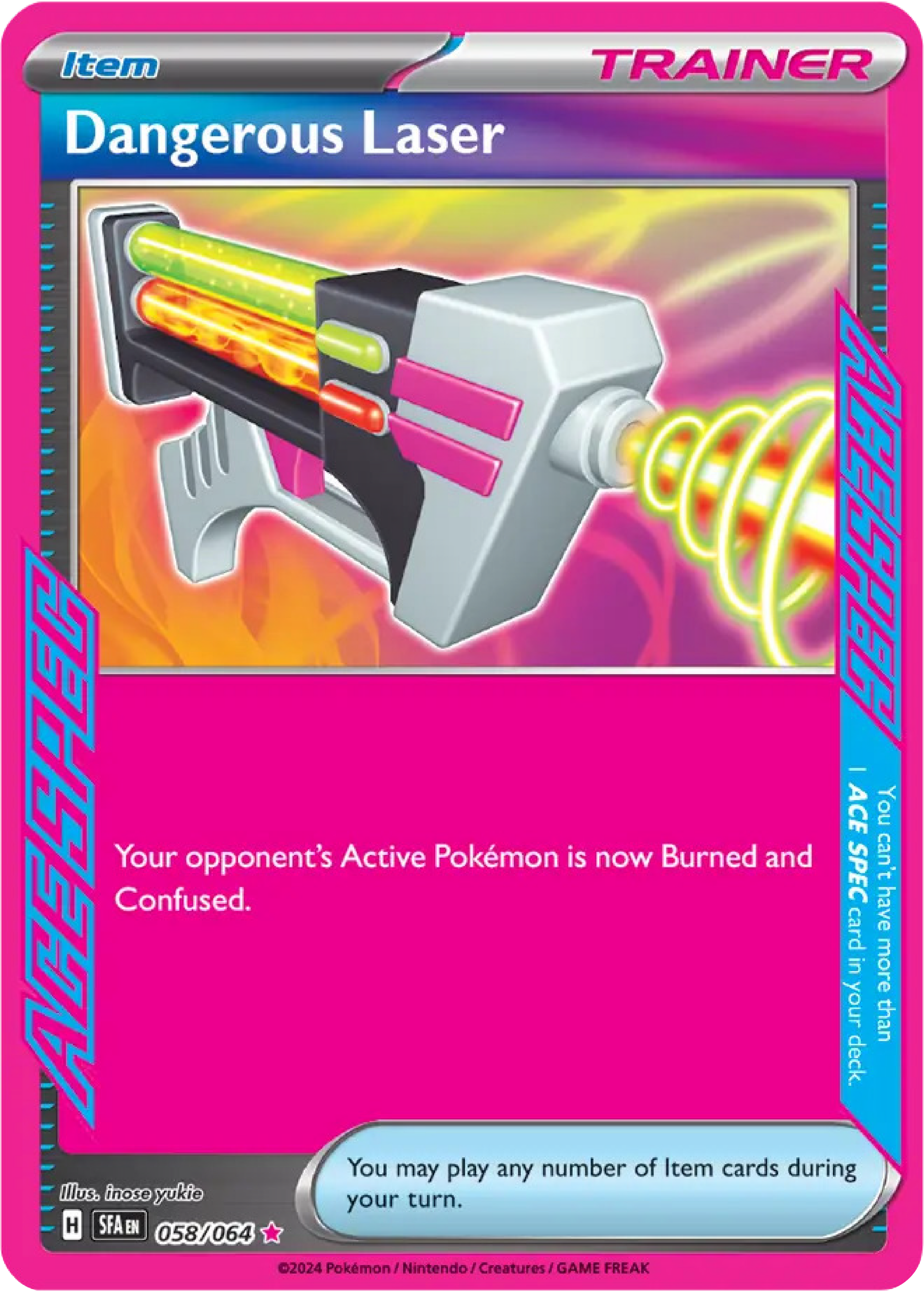 Dangerous Laser (58/64) - Shrouded Fable - Pokemon Card Singles Canada - High Value Hobby