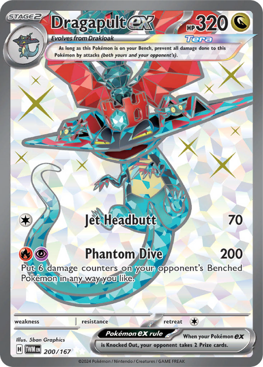 Dragapult Ex (200/167) - Twilight Masquerade - Pokemon Card Singles - High Value Hobby