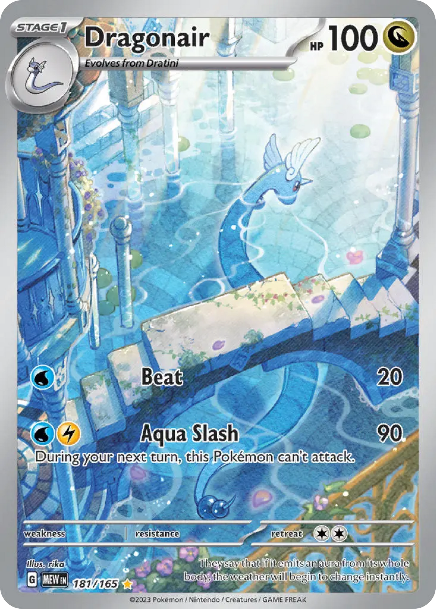 Dragonair (181/165) - Scarlet & Violet 151 - Pokemon Card Singles Canada - High Value Hobby