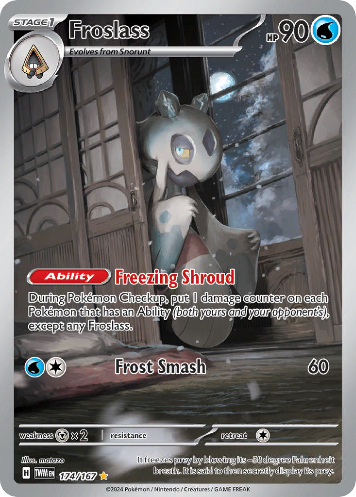 Froslass (174/167) - Twilight Masquerade - Pokemon Card Singles - High Value Hobby