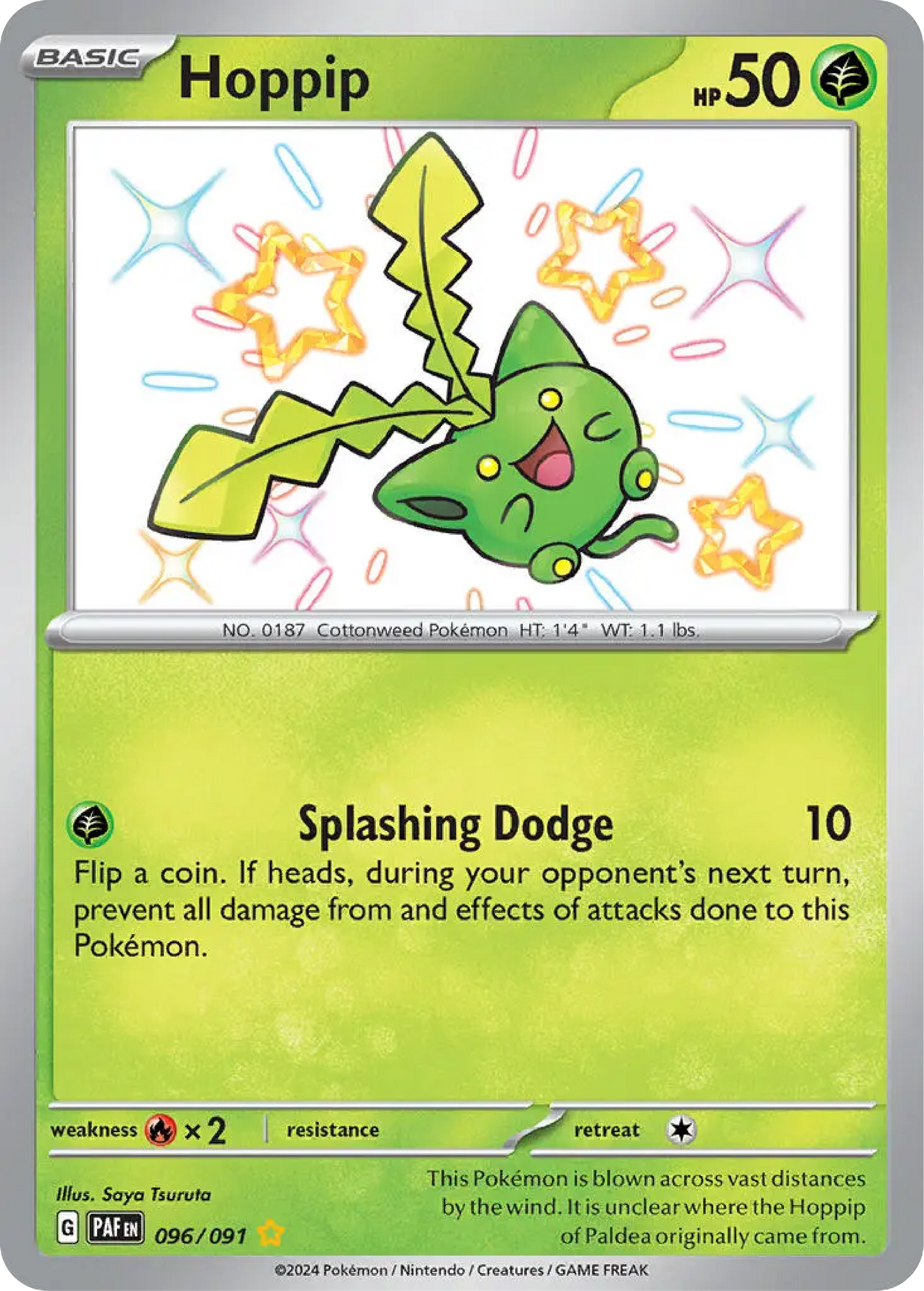 Hoppip (096/091) - Paldean Fates