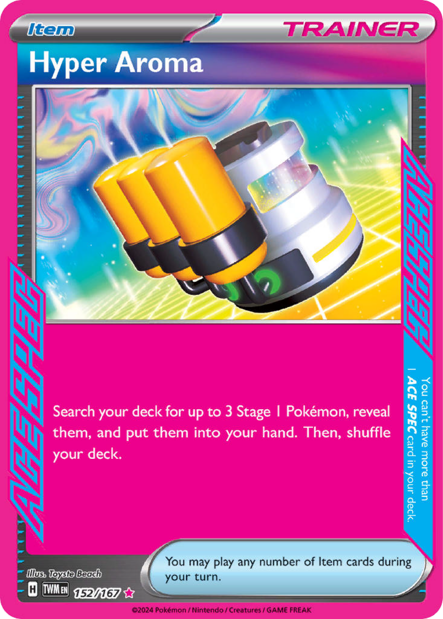 Hyper Aroma (152/167) - Twilight Masquerade - Pokemon Card Singles - High Value Hobby