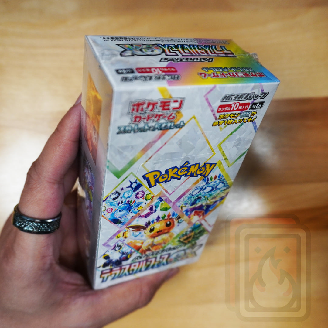 Pokemon Terastal Festival ex (sv8a) Booster Box Inventory Handheld 2 - Japanese - Available at High Value Hobby