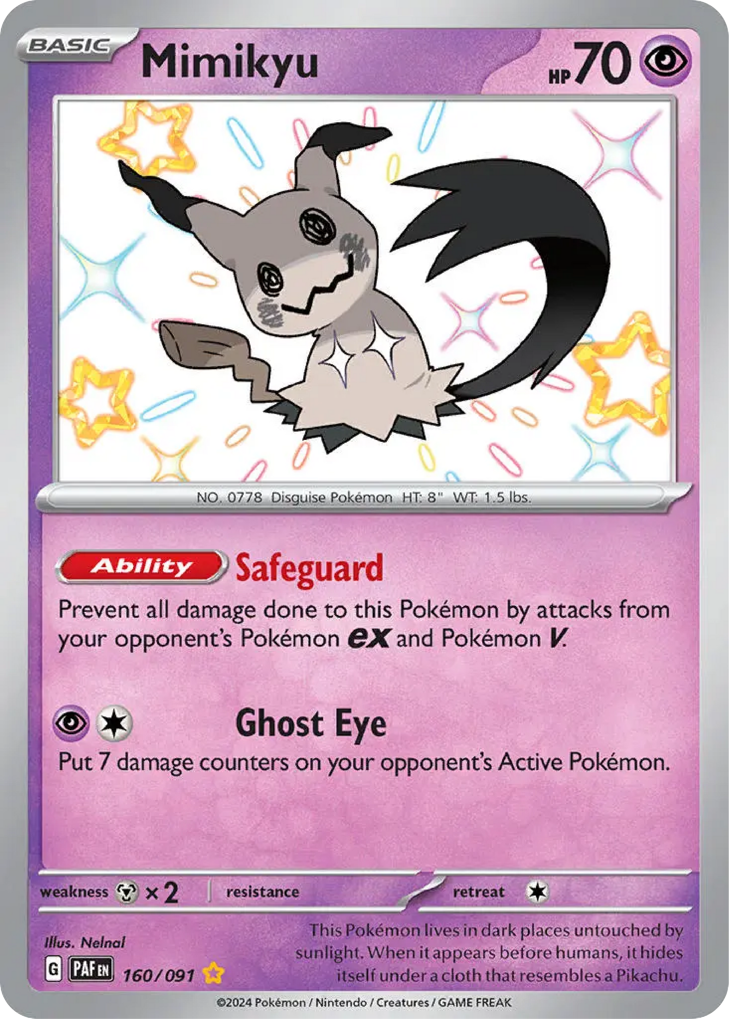 Mimikyu (160/091) - Paldean Fates