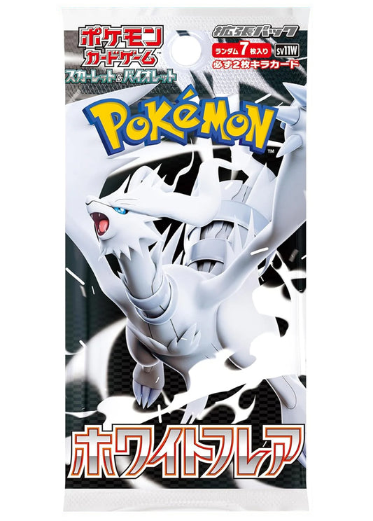 Pokemon White Flare (sv11W) Japanese Booster Pack Available at High Value Hobby in Canada