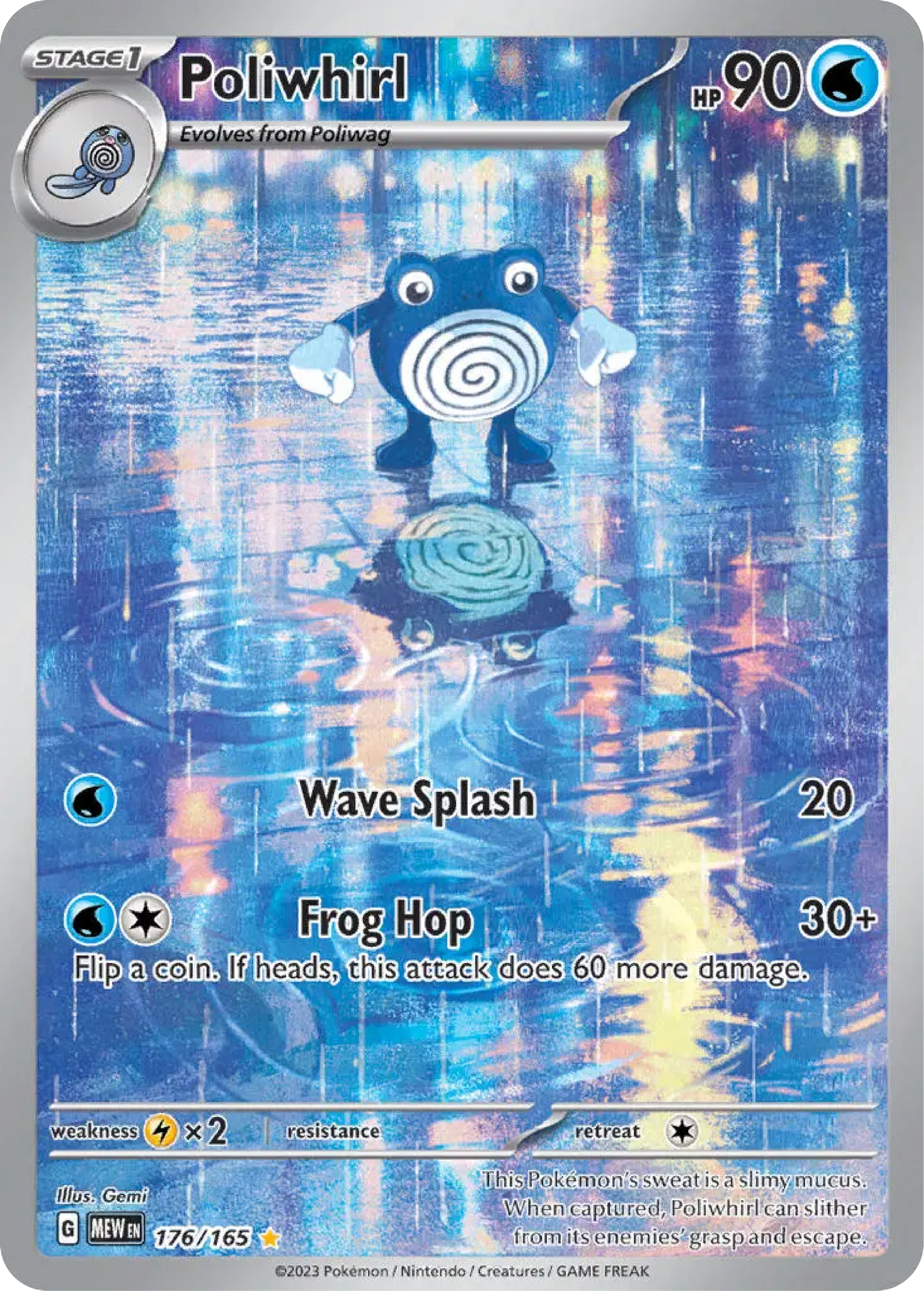 Poliwhirl (176/165) - Scarlet & Violet 151