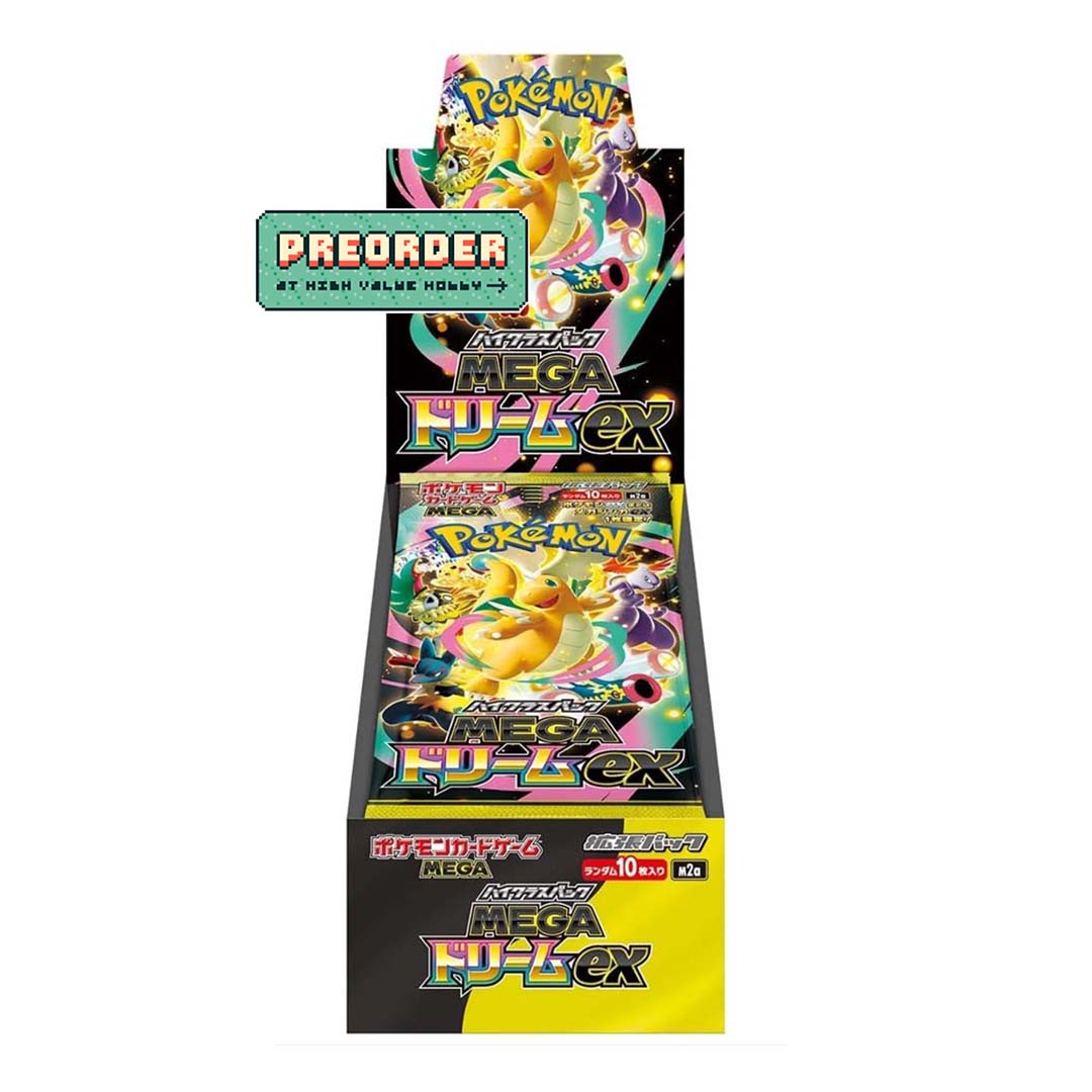 Preorder Japanese Pokemon MEGA Dream ex (M2a) Booster Box in Burlington Canada at High Value Hobby