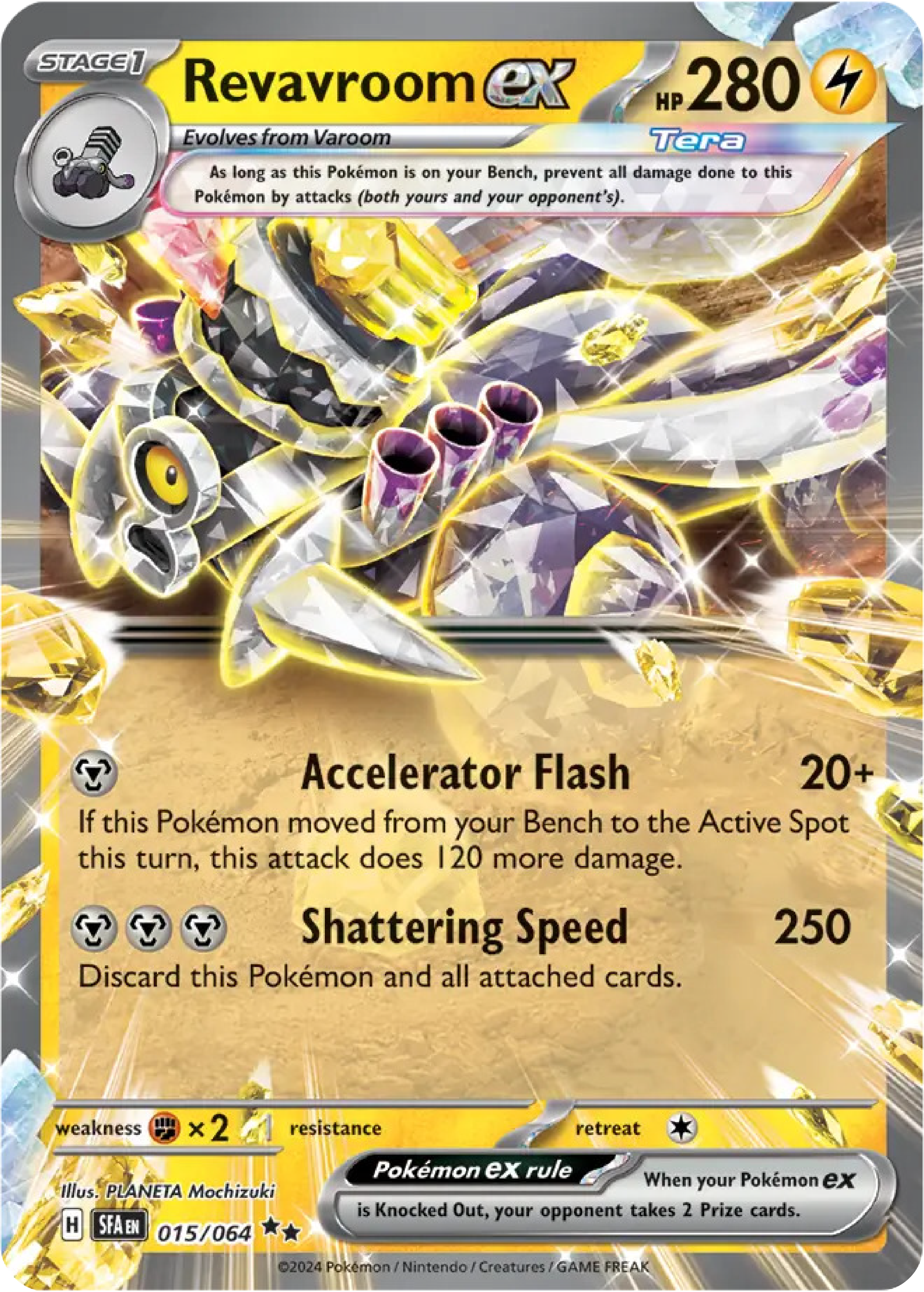 Revavroom Ex (15/64) - Pokemon Scarlet & Violet: Shrouded Fable - High Value Hobby Revavroom Ex (15/64) - Pokemon Scarlet & Violet: Shrouded Fable - High Value Hobby