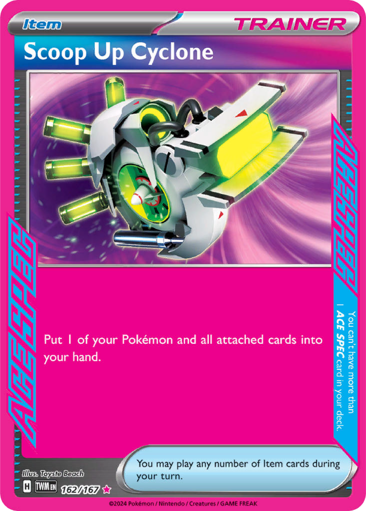 Scoop Up Cyclone (162/167) - Twilight Masquerade - Pokemon Card Singles - High Value Hobby