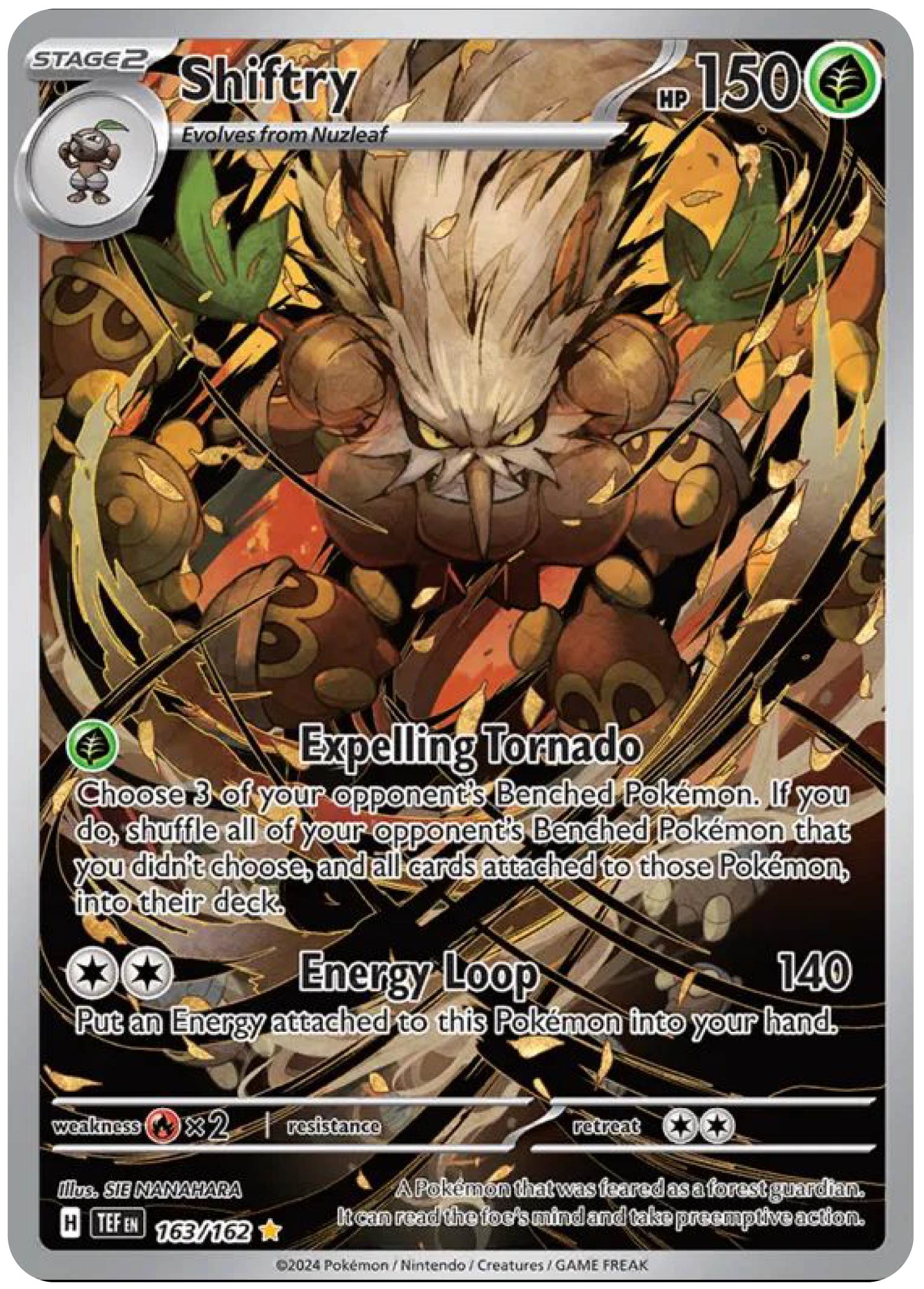Shiftry (163/162) - Pokemon Temporal Forces (TEF) - High Value Hobby Shiftry (163/162) - Pokemon Temporal Forces (TEF) - High Value Hobby