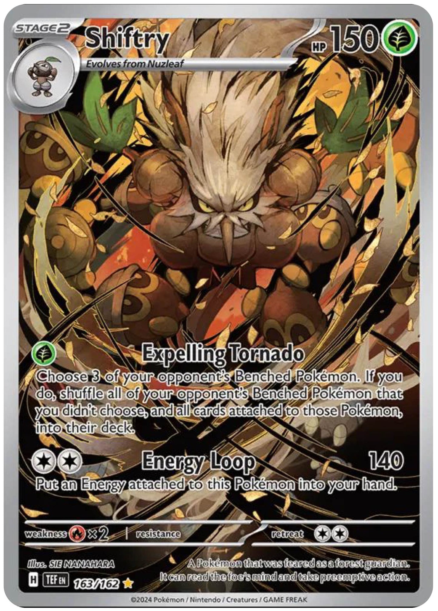 Shiftry (163/162) - Pokemon Temporal Forces (TEF) - Pokemon Card Singles Canada - High Value Hobby