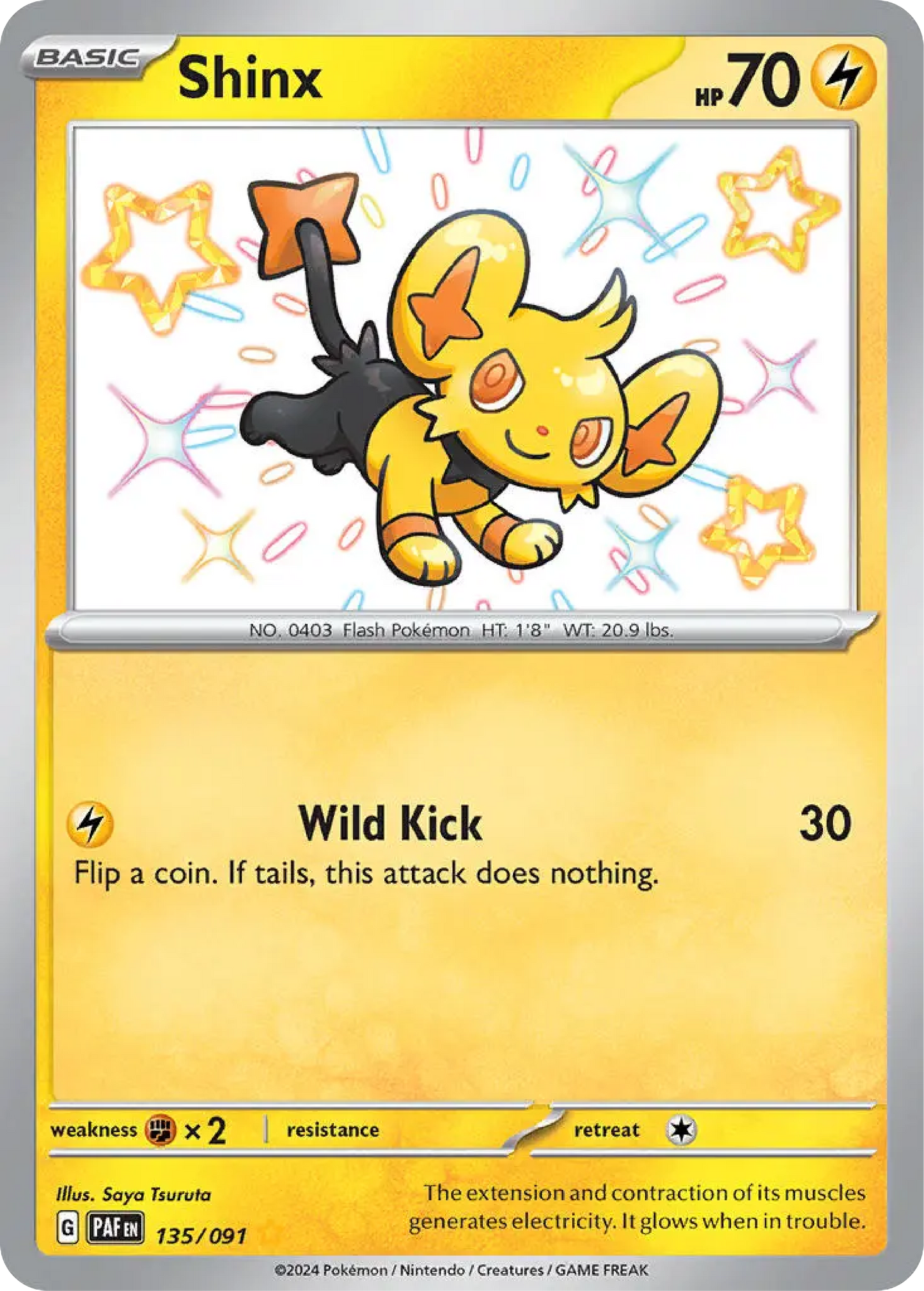 Shinx (135/091) - Paldean Fates