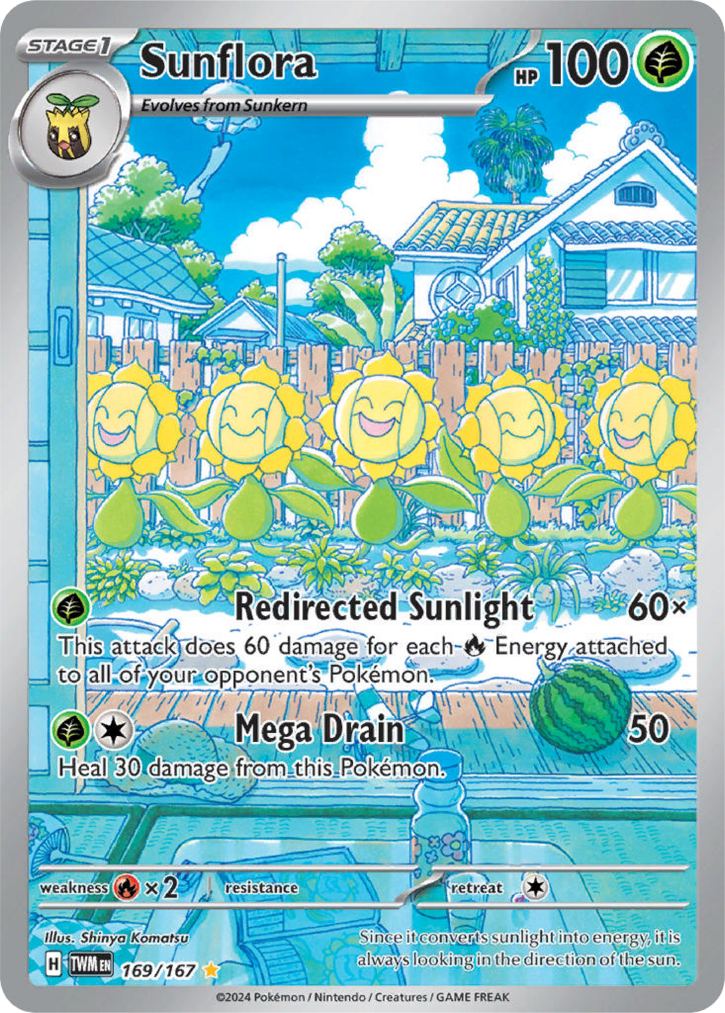 Sunflora (169/167) - Twilight Masquerade - Pokemon Card Singles - High Value Hobby