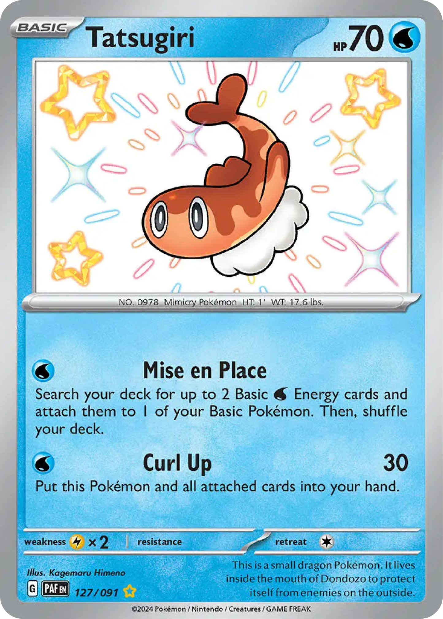 Tatsugiri (127/091) - Paldean Fates