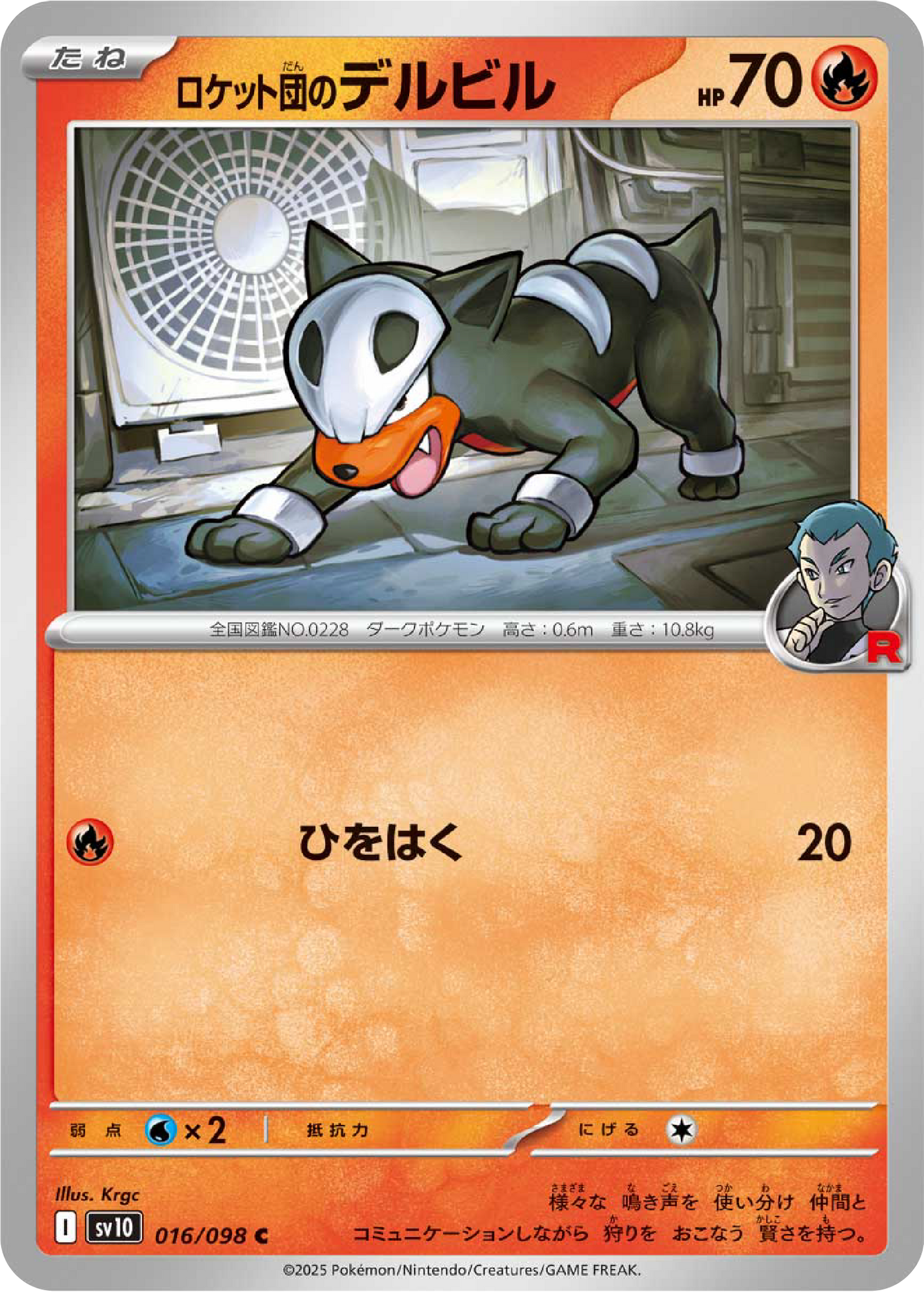 Team Rocket's Houndour (16/98) - Pokemon The Glory of Team Rocket (sv10) - Japanese Pokemon Card Singles Canada - High Value Hobby