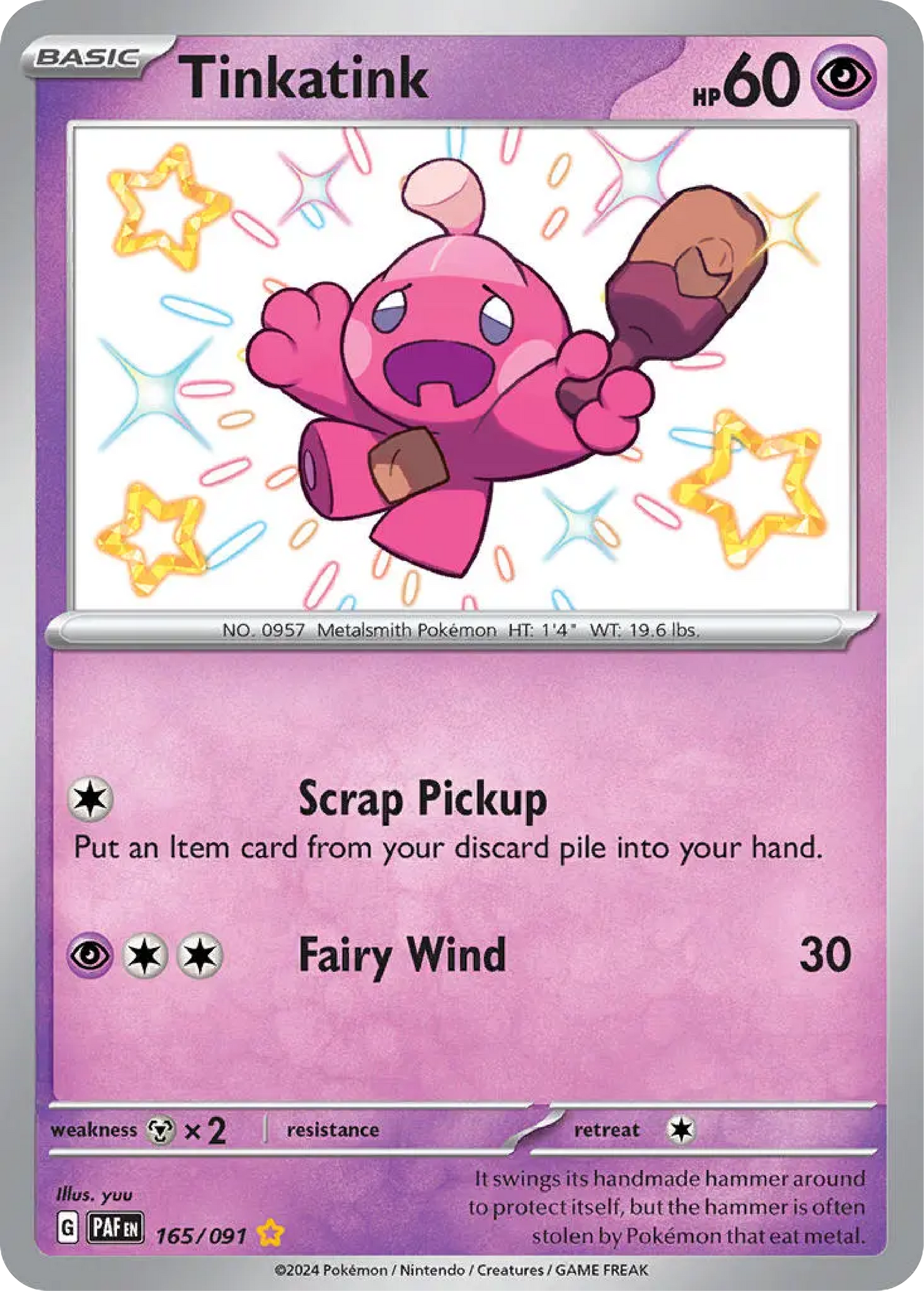 Tinkatink (165/091) - Paldean Fates