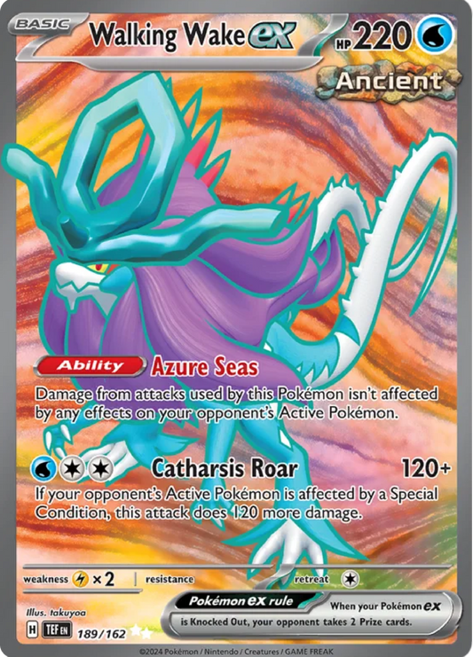 Walking Wake Ex (189/162) - Temporal Forces - Pokemon Card Singles - High Value Hobby