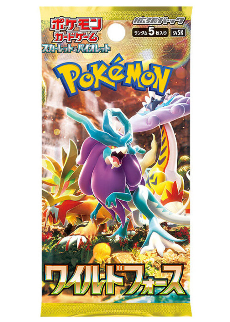 Wild Force - Japanese Pokemon Cards Booster Pack