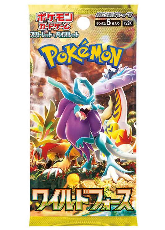 Wild Force - Japanese Pokemon Cards Booster Pack