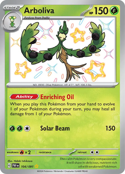 Arboliva (104/091) - Paldean Fates