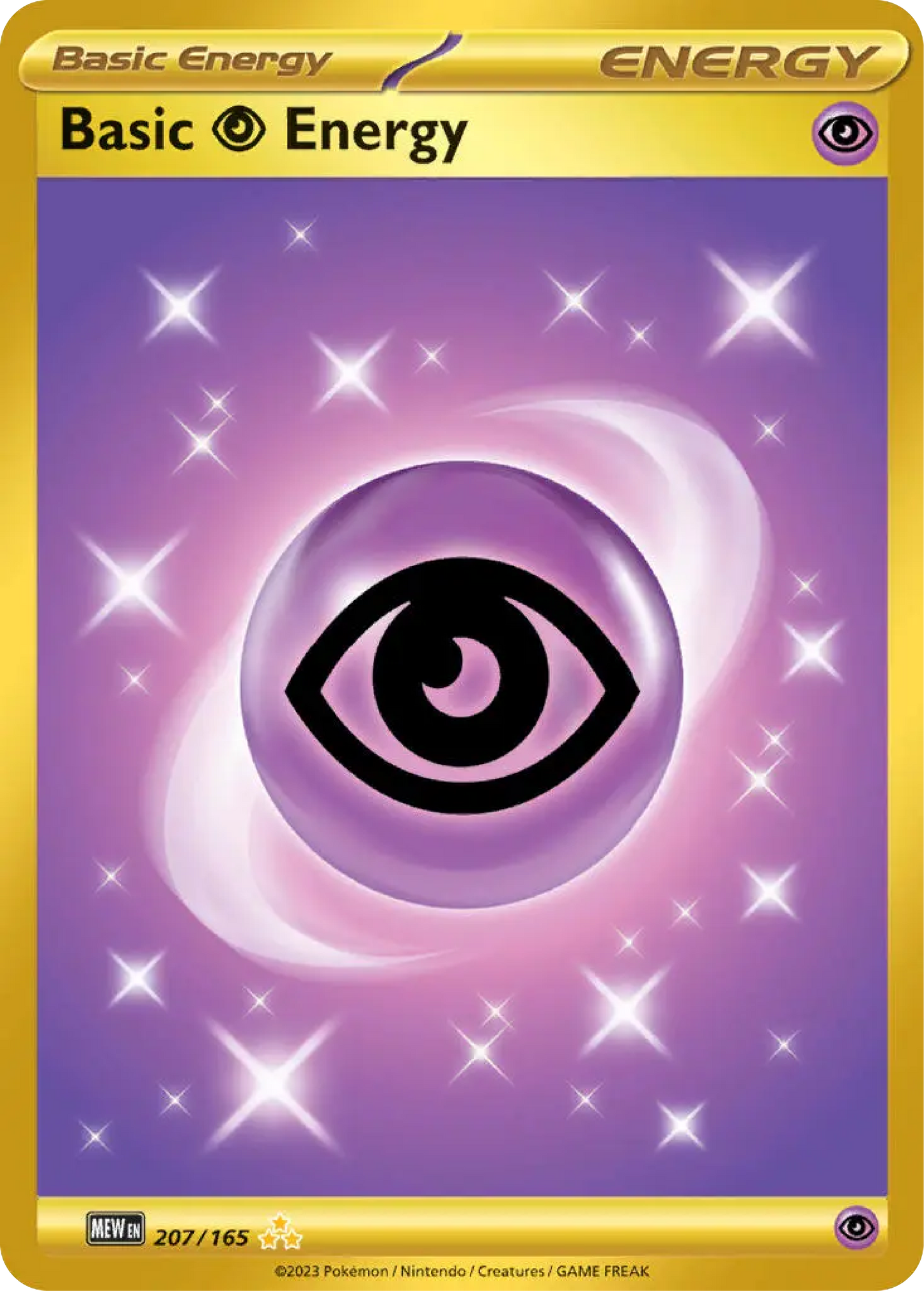 Basic Psychic Energy (207/165) - Scarlet & Violet 151