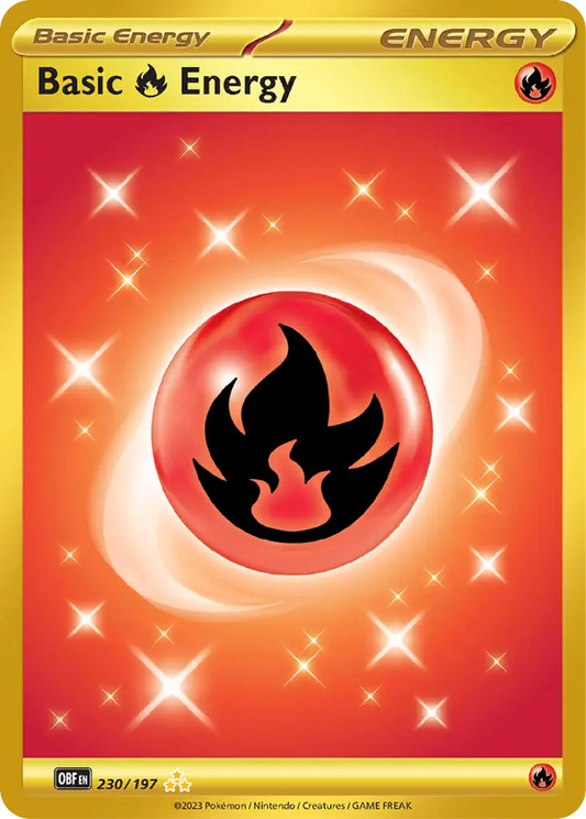 Basic Fire Energy (230/197) - Obsidian Flames - Pokemon Card Singles - High Value Hobby