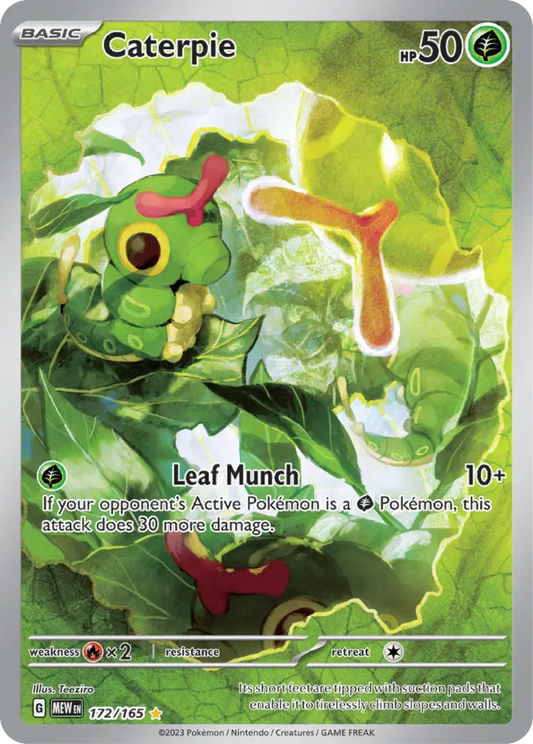 Caterpie (172/165) - Scarlet & Violet 151