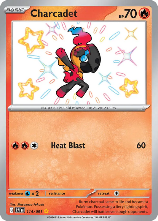 Charcadet  (114/091) - Paldean Fates