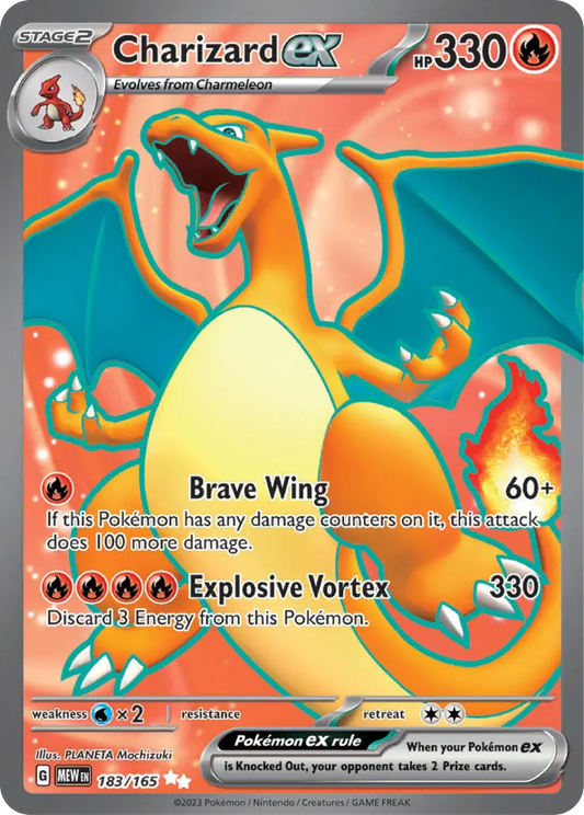 Charizard ex (183/165) - Scarlet & Violet 151