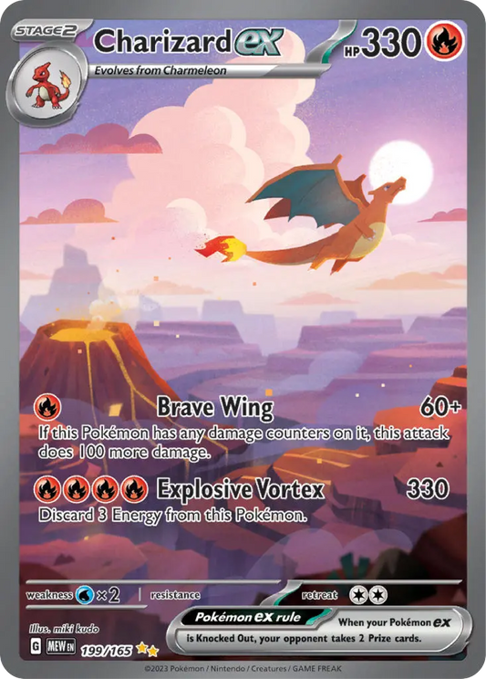 Charizard ex (199/165) - Scarlet & Violet 151