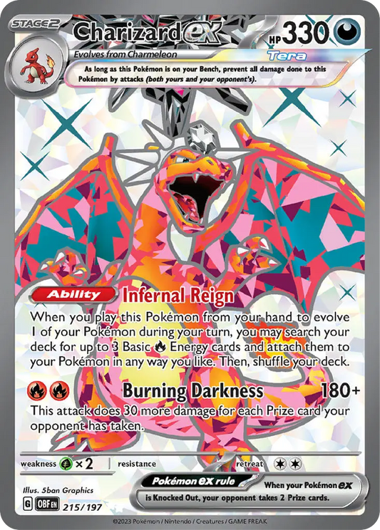 Charizard ex (215/197) - Obsidian Flames