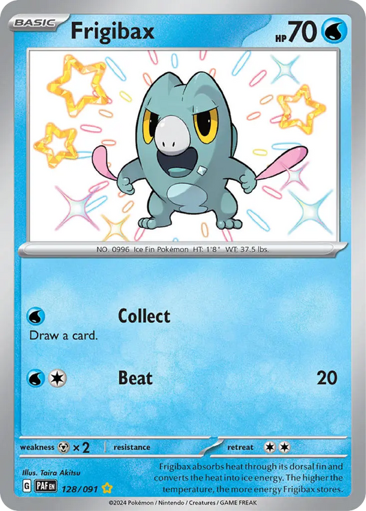 Frigibax (128/091) - Paldean Fates