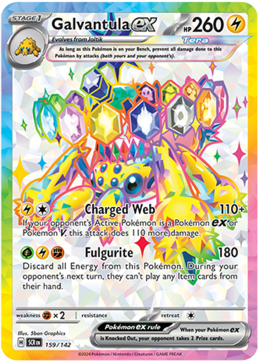 Galvantula ex (159/142) - Pokemon Stellar Crown (SCR) - Pokemon Card Singles at High Value Hobby in Canada