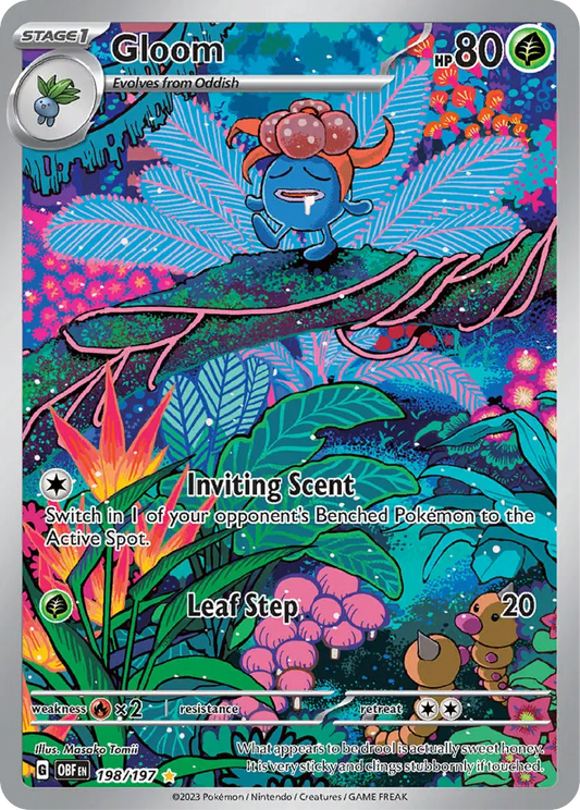 Gloom (198/197) - Obsidian Flames  - Buy English Pokemon Card Singles - High Value Hobby