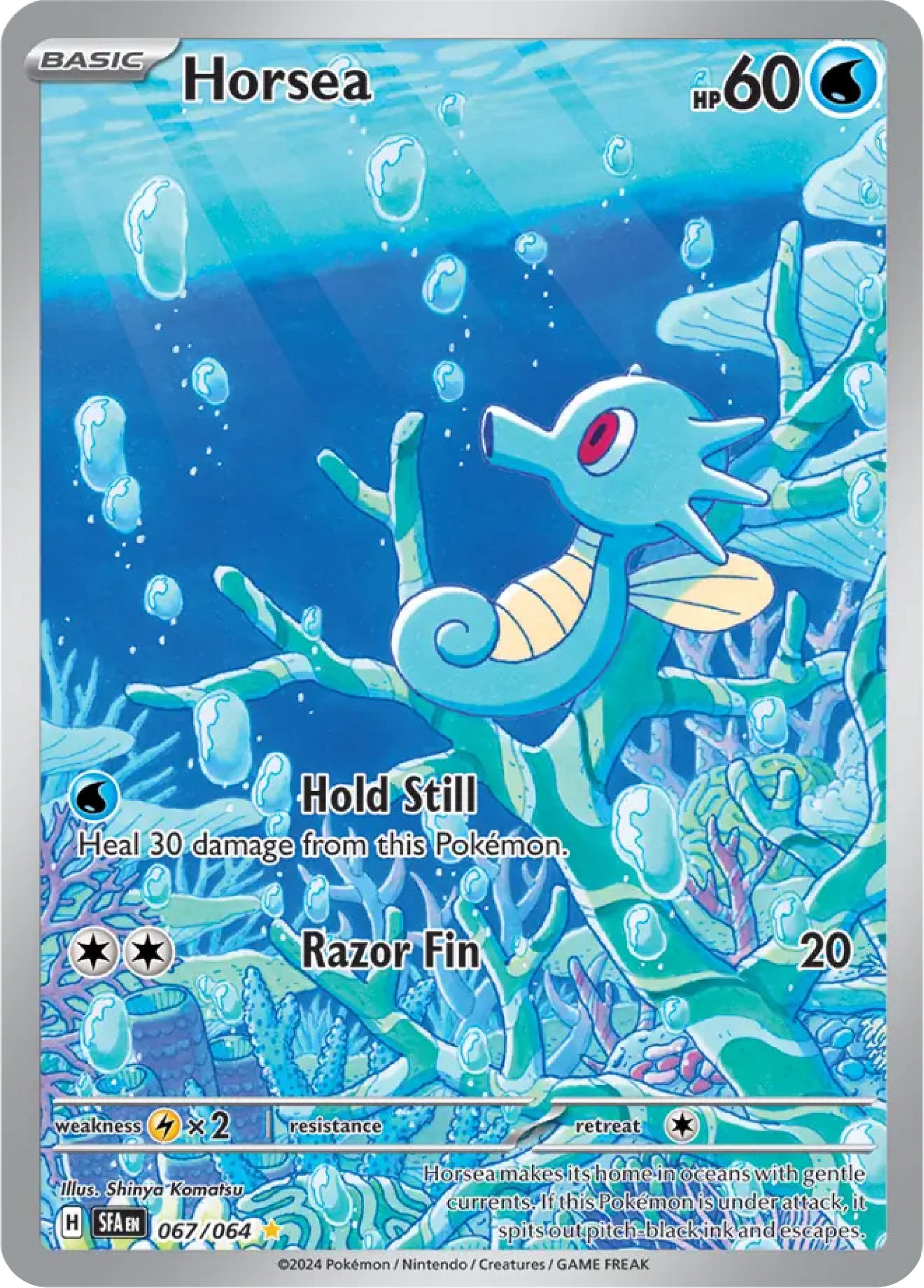 Horsea (67/64) - Shrouded Fable - Pokemon Card Singles Canada - High Value Hobby