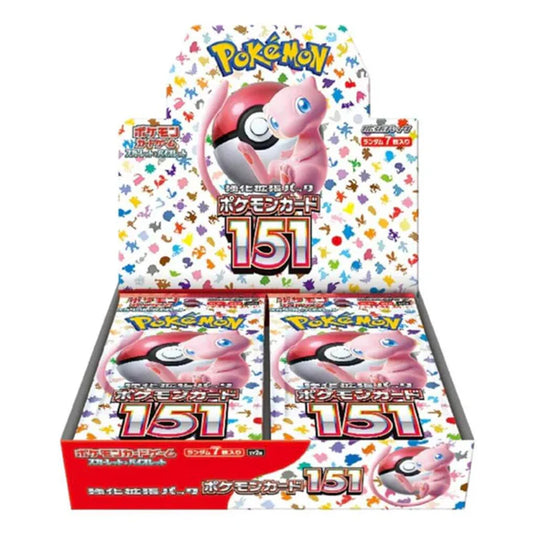 Pokémon 151 Booster Box For Sale - Japanese - Buy Japanese Pokemon Cards - High Value Hobby