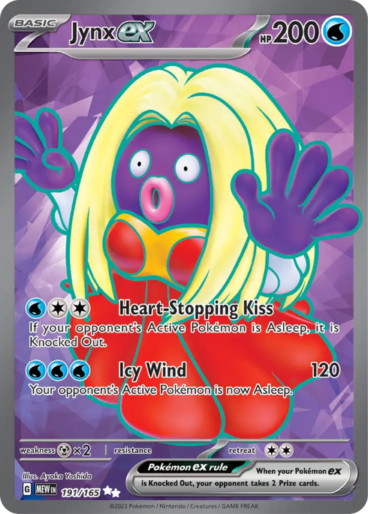 Jynx ex (191/165) - Scarlet & Violet 151