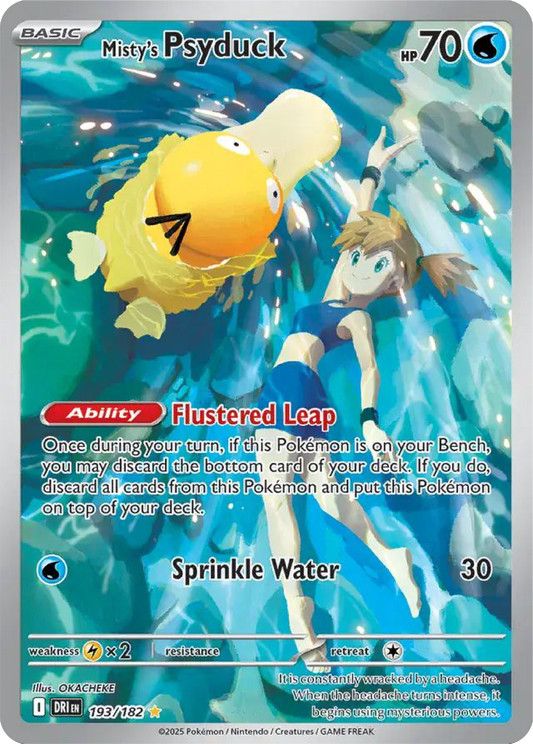 Misty's Psyduck (193/182) - Pokemon Destined Rivals (DRI) - Buy Pokemon Card Singles in Canada at High Value Hobby