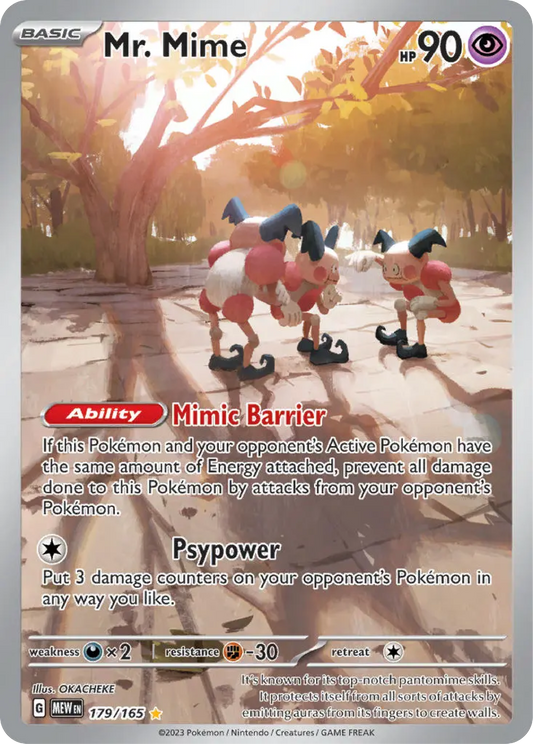 Mr. Mime (179/165) - Scarlet & Violet 151