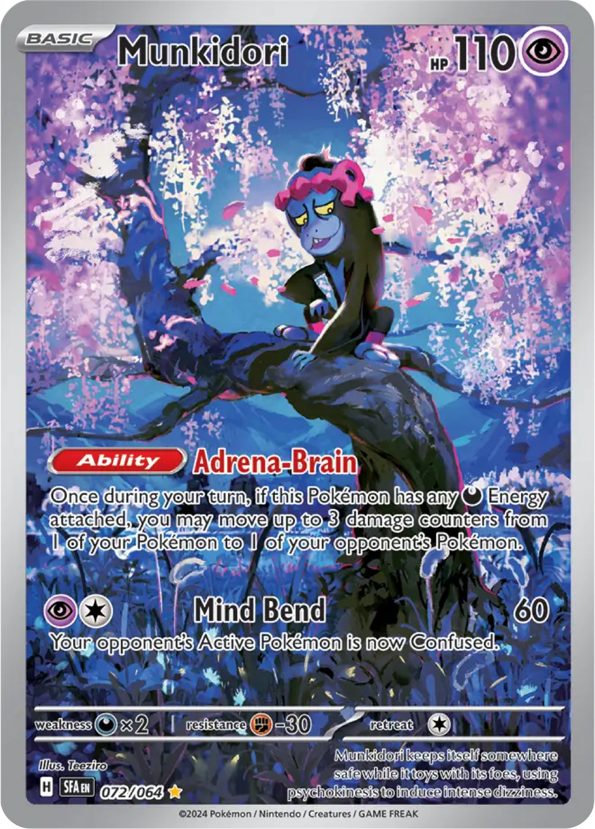 Munkidori (72/64) - Pokemon Scarlet & Violet: Shrouded Fable