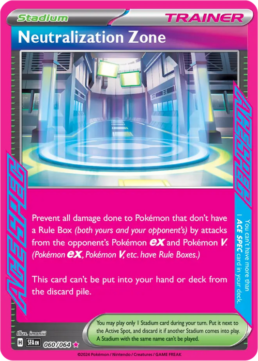 Neutralization Zone (60/64) - Shrouded Fable - Pokemon Card Singles Canada - High Value Hobby