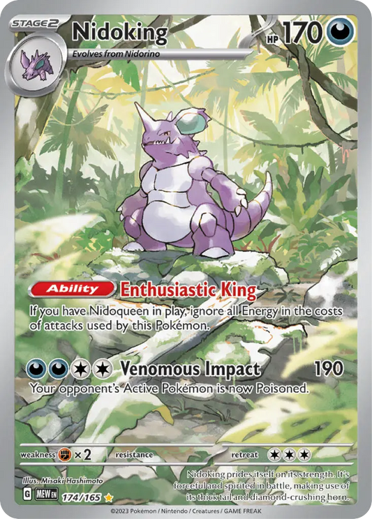 Nidoking (174/165) - Scarlet & Violet 151