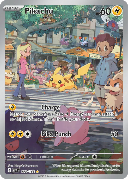 Pikachu (173/165) - Scarlet & Violet 151