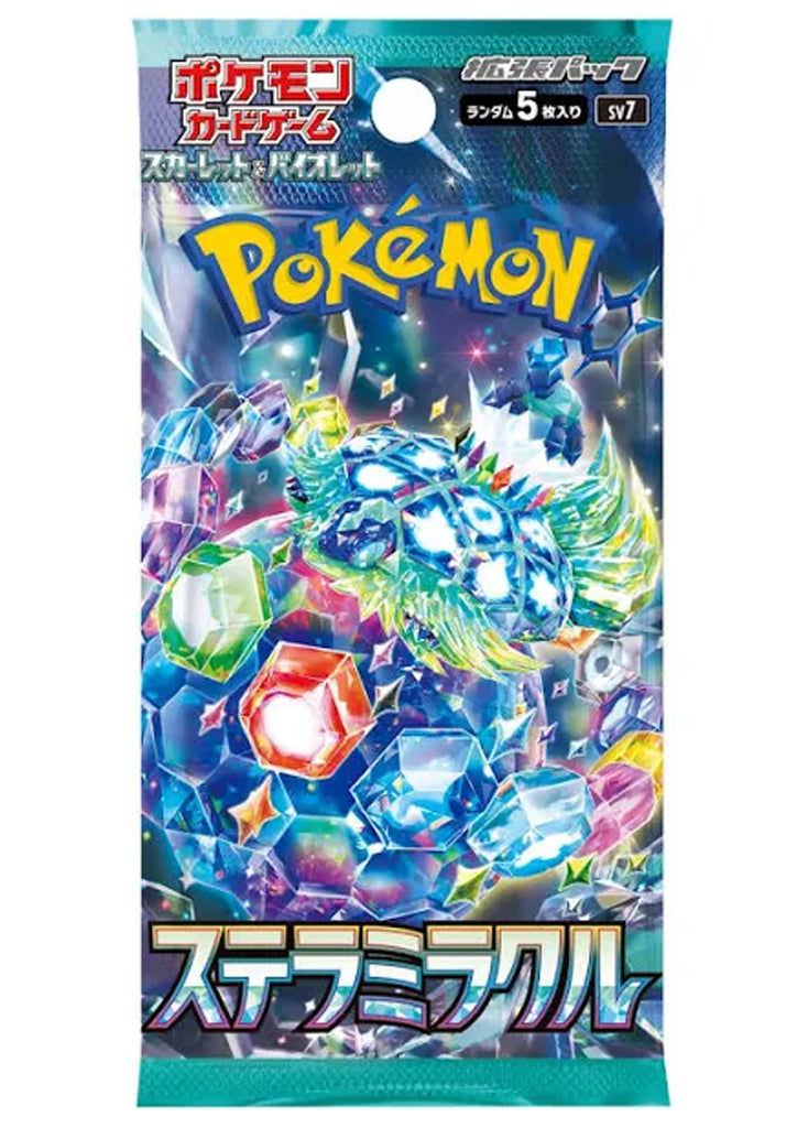 Pokemon Stellar Miracle (sv7) Japanese Booster Pack - Japanese Pokemon Cards Canada - High Value Hobby