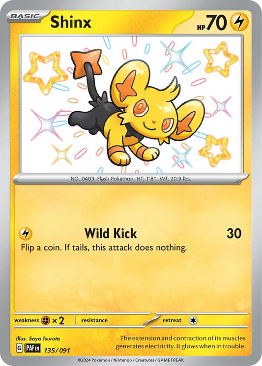 Shinx (135/091) - Paldean Fates