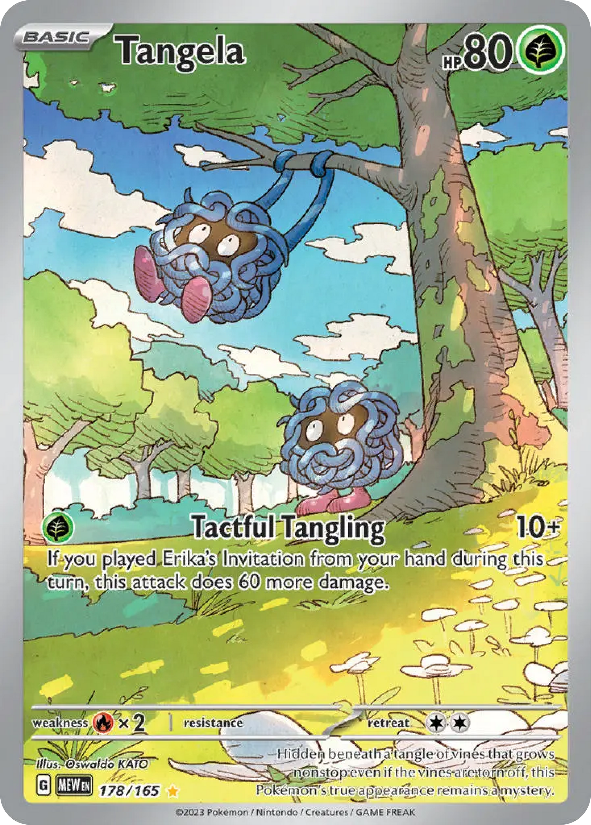 Tangela (178/165) - Pokemon Scarlet & Violet 151 - High Value Hobby Tangela (178/165) - Pokemon Scarlet & Violet 151 - High Value Hobby