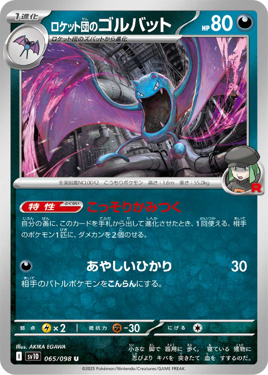 Team Rocket's Golbat (65/98) - Japanese Pokemon Cards Canada - High Value Hobby