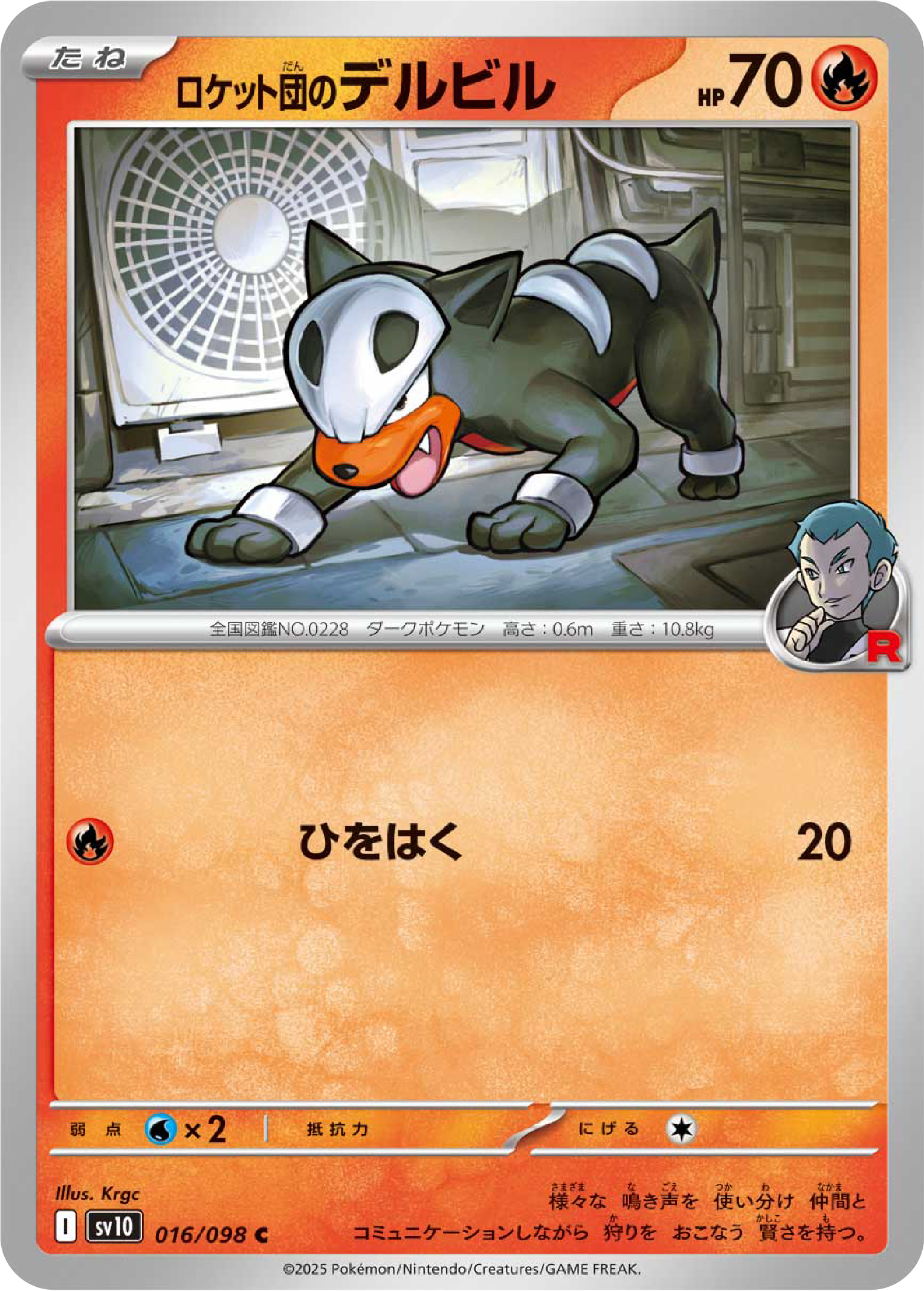 Team Rocket's Houndour (16/98) - Pokemon The Glory of Team Rocket (sv10) - Japanese Pokemon Card Singles Canada - High Value Hobby
