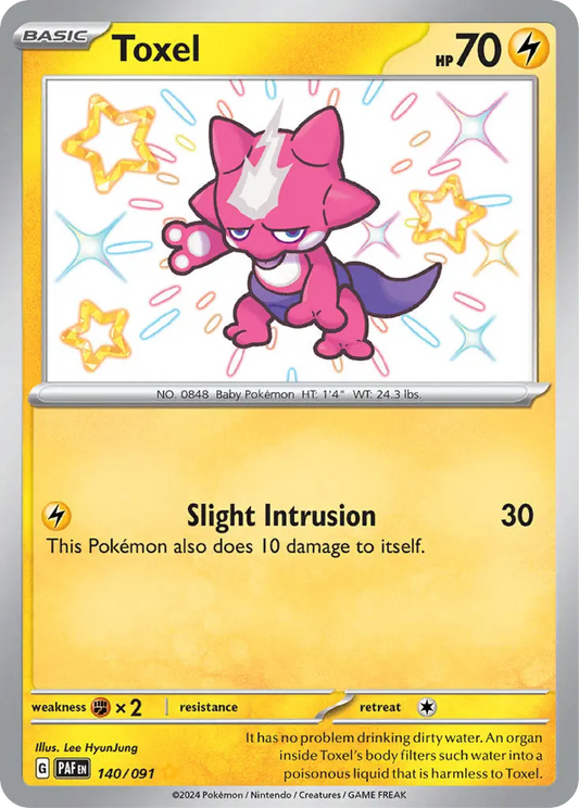 Toxel (140/091) - Paldean Fates